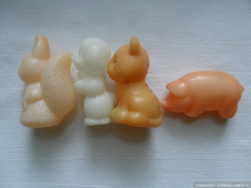 Родом из детства — Игрушки СССР и советского детства: резиновые