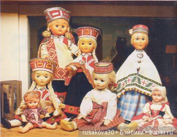 Куклы СССР , фабрика "STRAUME", Латвийская ССР (фото 3)
