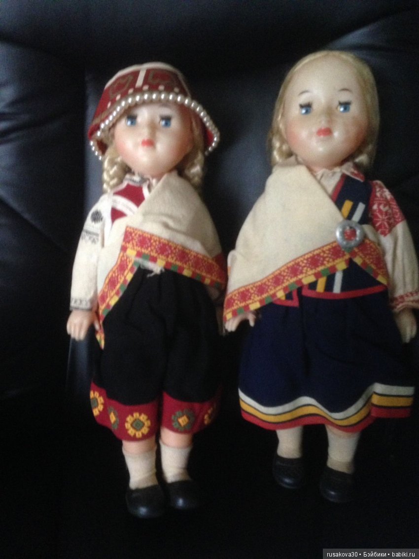 Куклы СССР , фабрика "STRAUME", Латвийская ССР