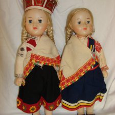 Куклы СССР , фабрика "STRAUME", Латвийская ССР