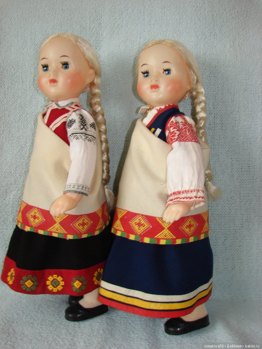 Куклы СССР , фабрика "STRAUME", Латвийская ССР (продолжение)