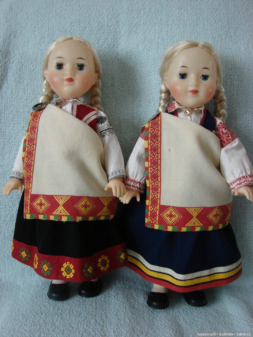 Куклы СССР , фабрика "STRAUME", Латвийская ССР (продолжение)
