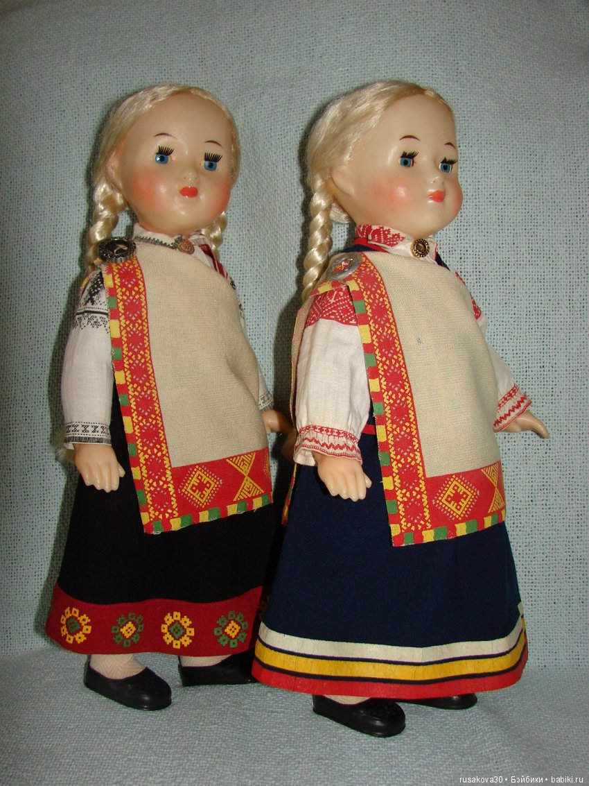 Куклы СССР , фабрика "STRAUME", Латвийская ССР (продолжение)