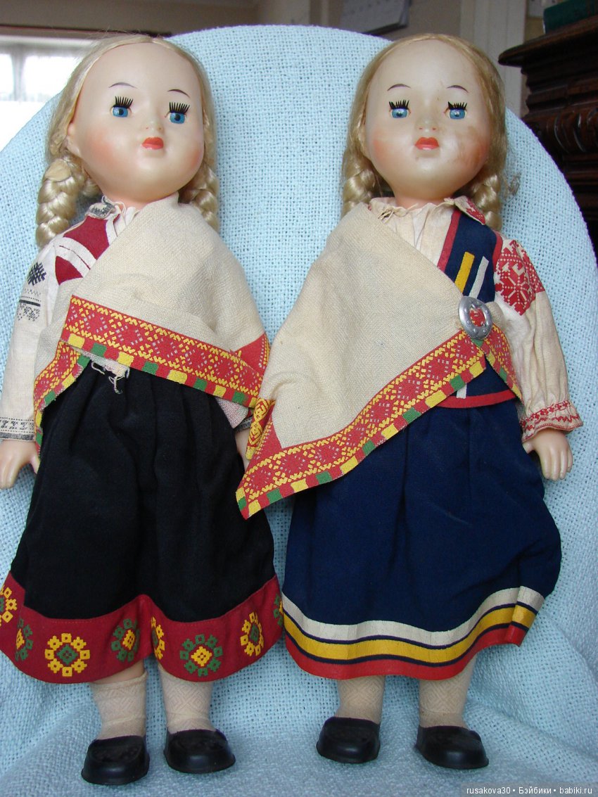 Куклы СССР , фабрика "STRAUME", Латвийская ССР (продолжение)
