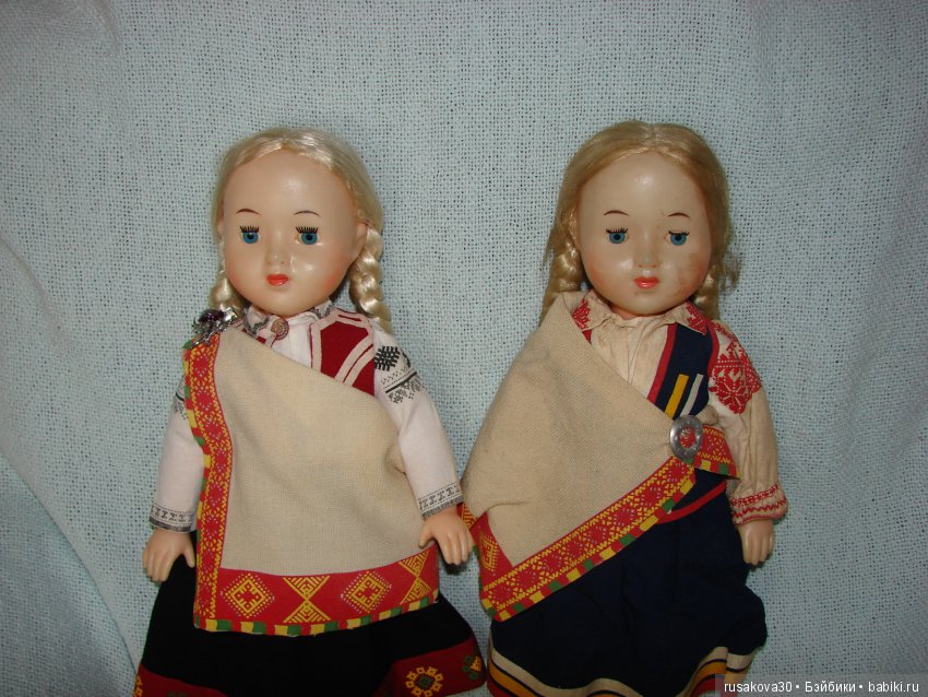 Куклы СССР , фабрика "STRAUME", Латвийская ССР (продолжение)