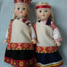 Куклы СССР , фабрика "STRAUME", Латвийская ССР (продолжение)