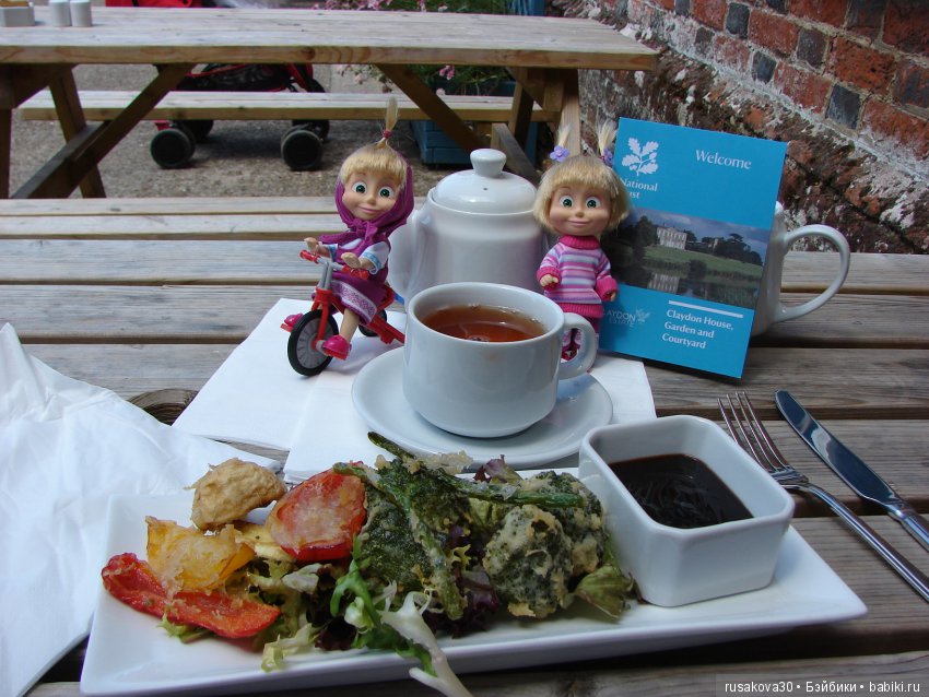 Сад в доме Claydon house (Дом Клейдон)