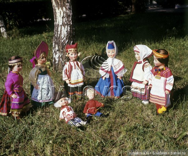 Куклы СССР ,фабрика 8 марта