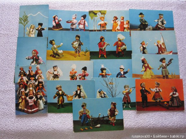 Куклы СССР. Московская фабрика сувенирных и подарочных игрушек (фото 2)