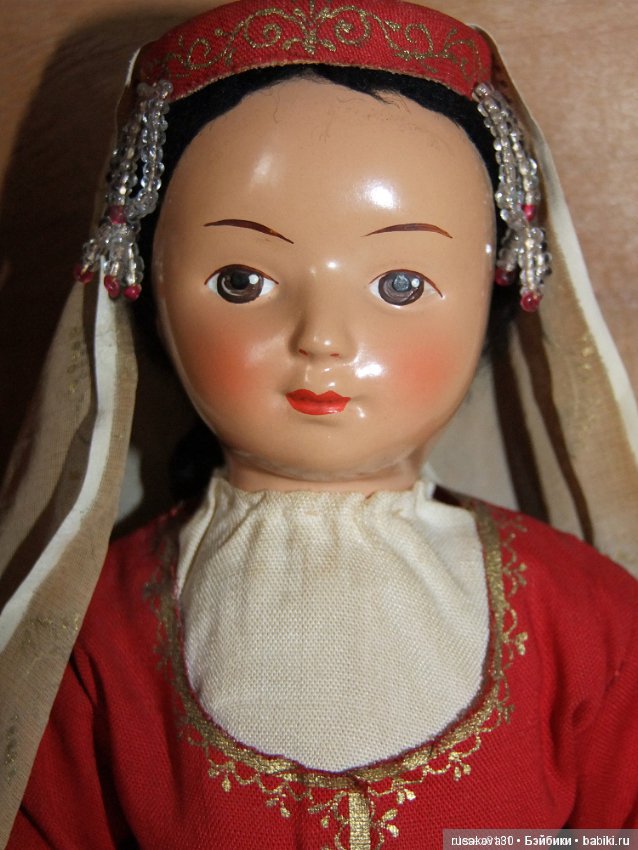 Куклы СССР. Московская фабрика сувенирных и подарочных игрушек