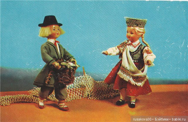 Куклы СССР. Московская фабрика сувенирных и подарочных игрушек (фото 4)