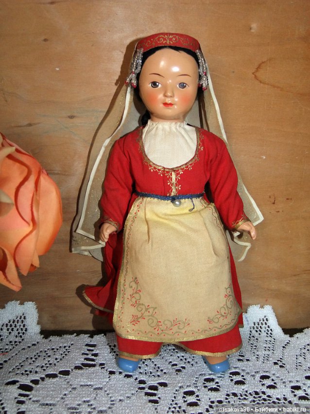 Куклы СССР. Московская фабрика сувенирных и подарочных игрушек