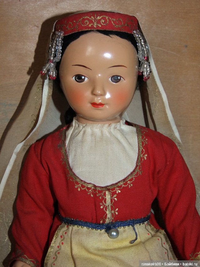 Куклы СССР. Московская фабрика сувенирных и подарочных игрушек