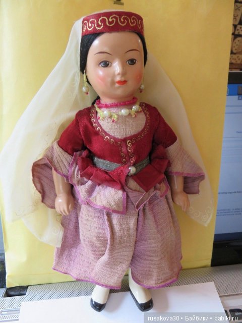 Куклы СССР. Московская фабрика сувенирных и подарочных игрушек