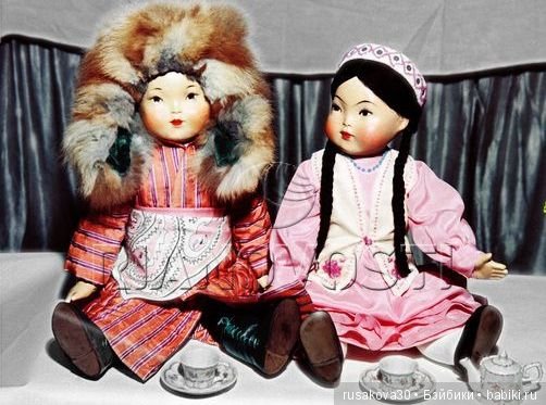 Куклы СССР. Московская фабрика сувенирных и подарочных игрушек