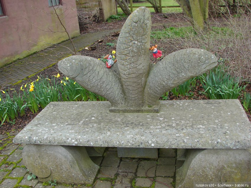 Как Людвиг замок Барнард осматривал