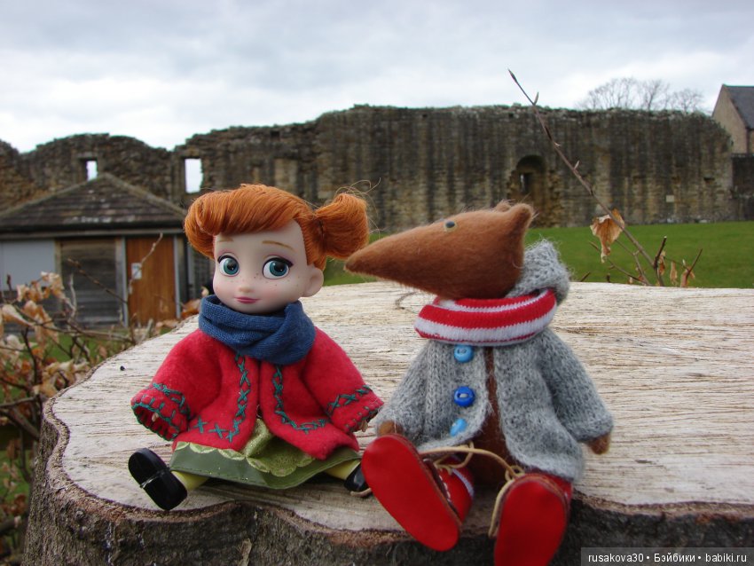 Как Людвиг замок Барнард осматривал