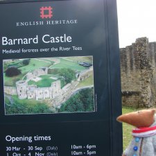 Как Людвиг замок Барнард осматривал .