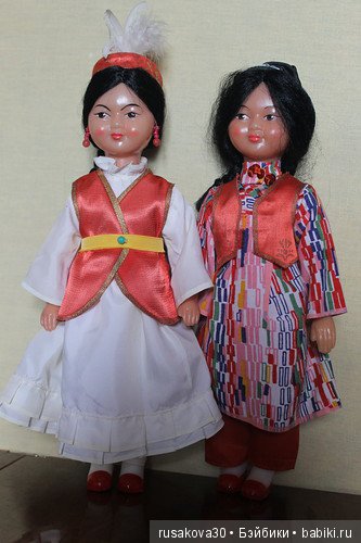 Куклы СССР. Московская фабрика сувенирных и подарочных игрушек