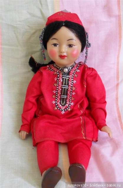 Куклы СССР. Московская фабрика сувенирных и подарочных игрушек
