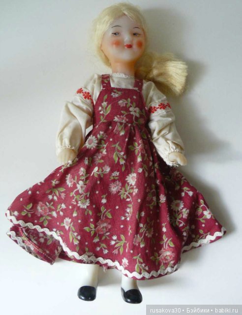 Куклы СССР. Московская фабрика сувенирных и подарочных игрушек