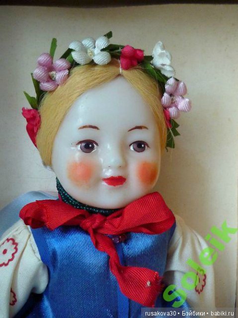 Куклы СССР. Московская фабрика сувенирных и подарочных игрушек