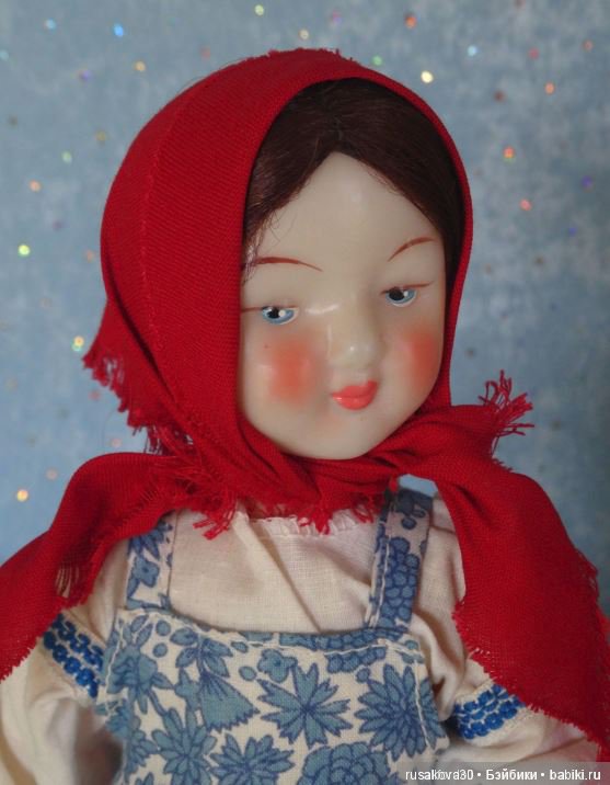 Куклы СССР. Московская фабрика сувенирных и подарочных игрушек