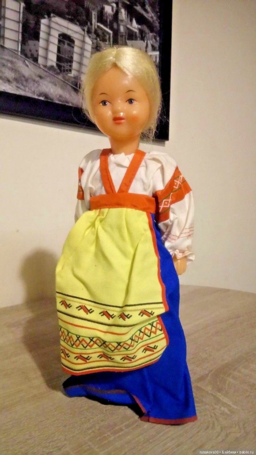 Куклы СССР. Московская фабрика сувенирных и подарочных игрушек