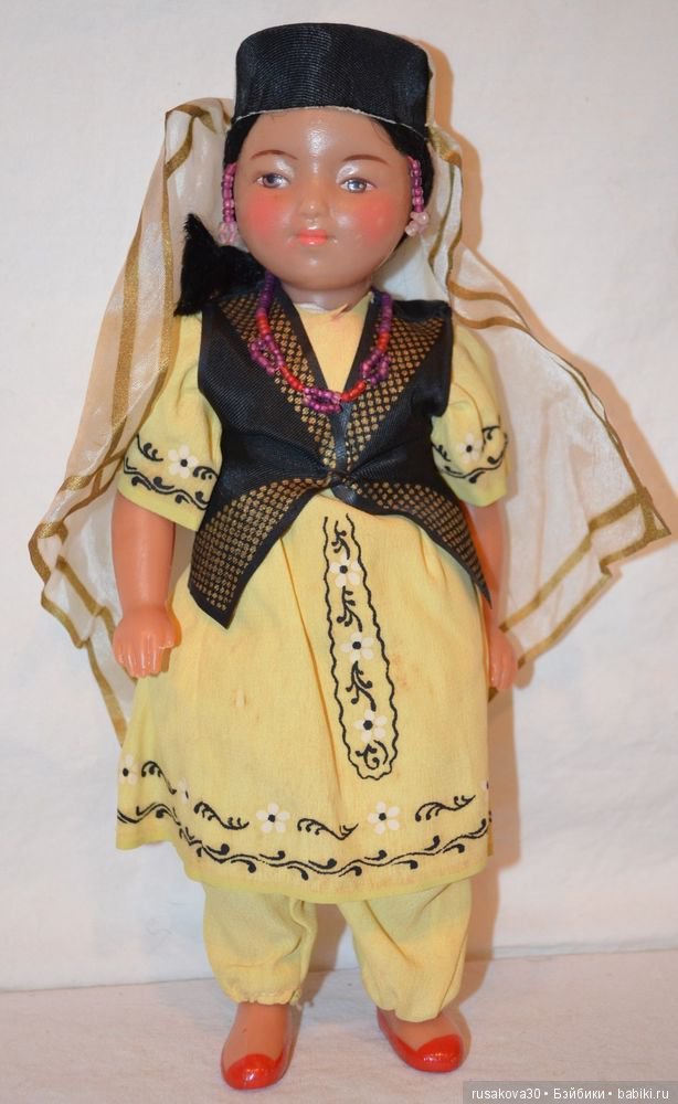 Куклы СССР. Московская фабрика сувенирных и подарочных игрушек