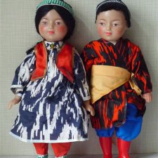 Куклы СССР. Московская фабрика сувенирных и подарочных игрушек