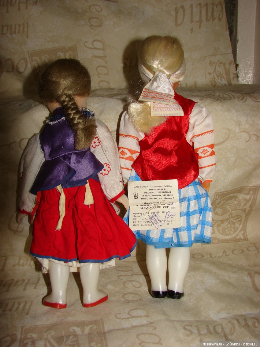 Моя коллекция кукол в национальных нарядах