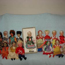 Моя коллекция кукол в национальных нарядах