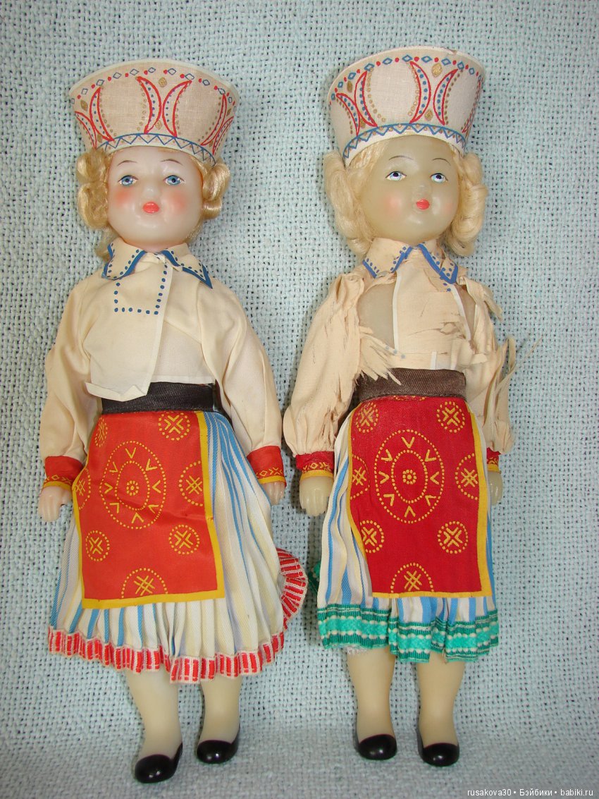 Моя коллекция кукол в национальных нарядах