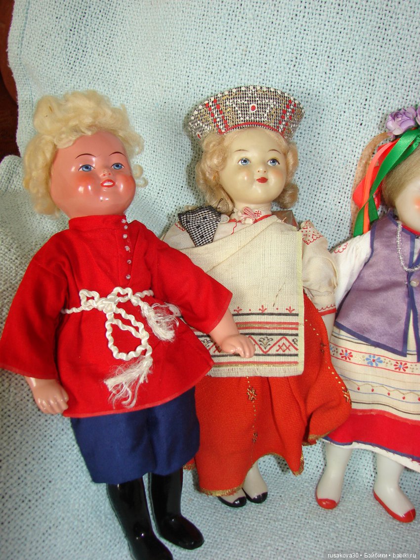 Моя коллекция кукол в национальных нарядах