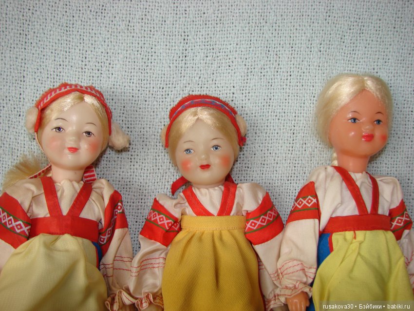 Моя коллекция кукол в национальных нарядах