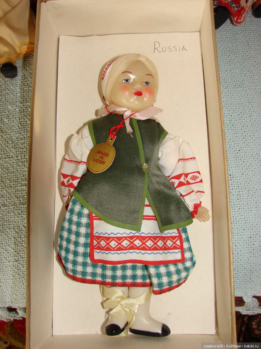 Моя коллекция кукол в национальных нарядах