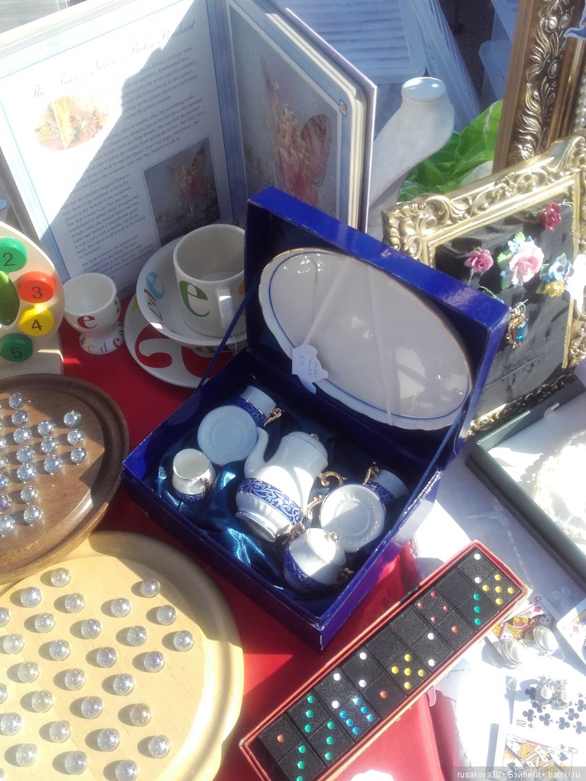 Блошиный рынок в английском городке Beccles