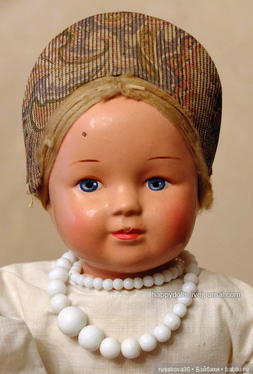 Приглашаем всех на чай — Советские винтажные куклы (СССР): Ленигрушка (фото 6)