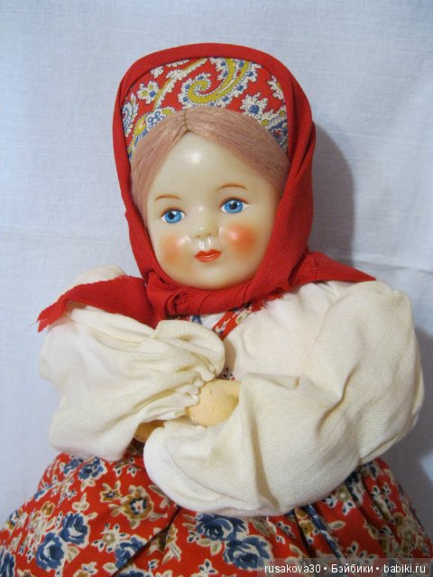 Приглашаем всех на чай — Советские винтажные куклы (СССР): Ленигрушка (фото 10)