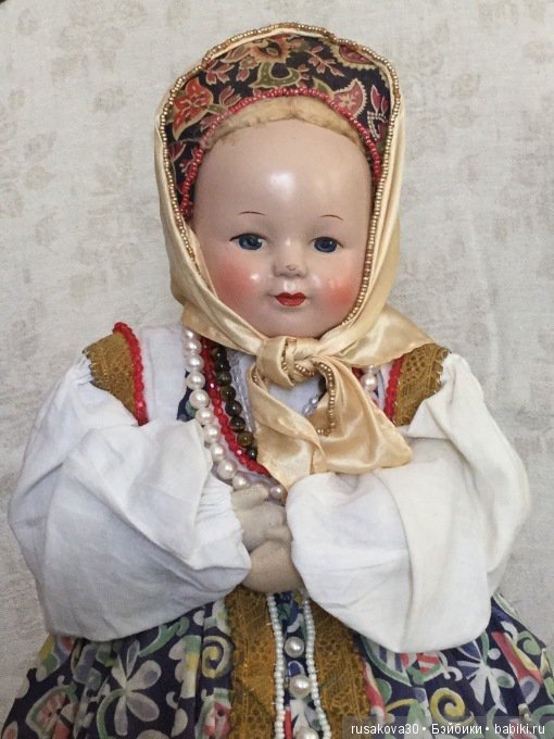 Приглашаем всех на чай — Советские винтажные куклы (СССР): Ленигрушка (фото 4)