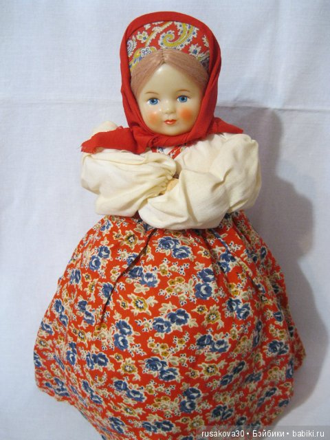 Приглашаем всех на чай — Советские винтажные куклы (СССР): Ленигрушка (фото 9)