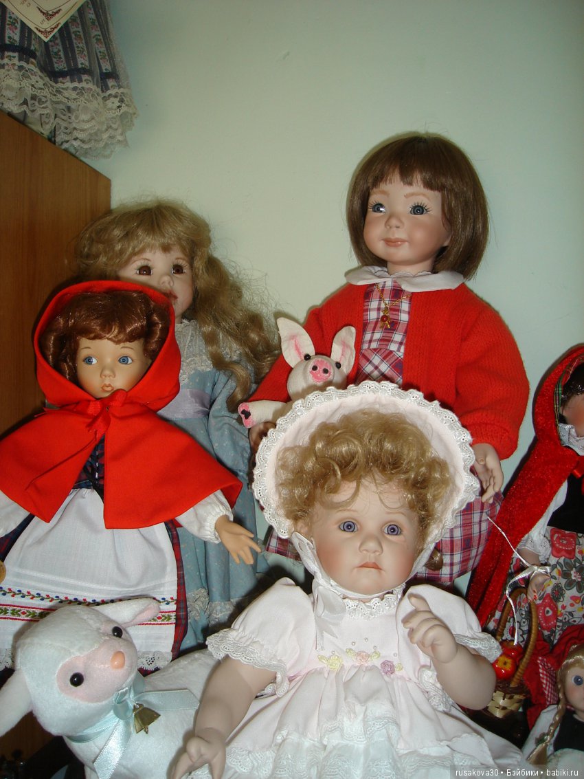 Красная Шапочка и Людвиг — Коллекционные куклы разных авторов (Разное): редкие бренды (фото 7)