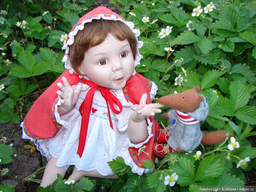 Красная Шапочка и Людвиг — Коллекционные куклы разных авторов (Разное): редкие бренды (фото 5)