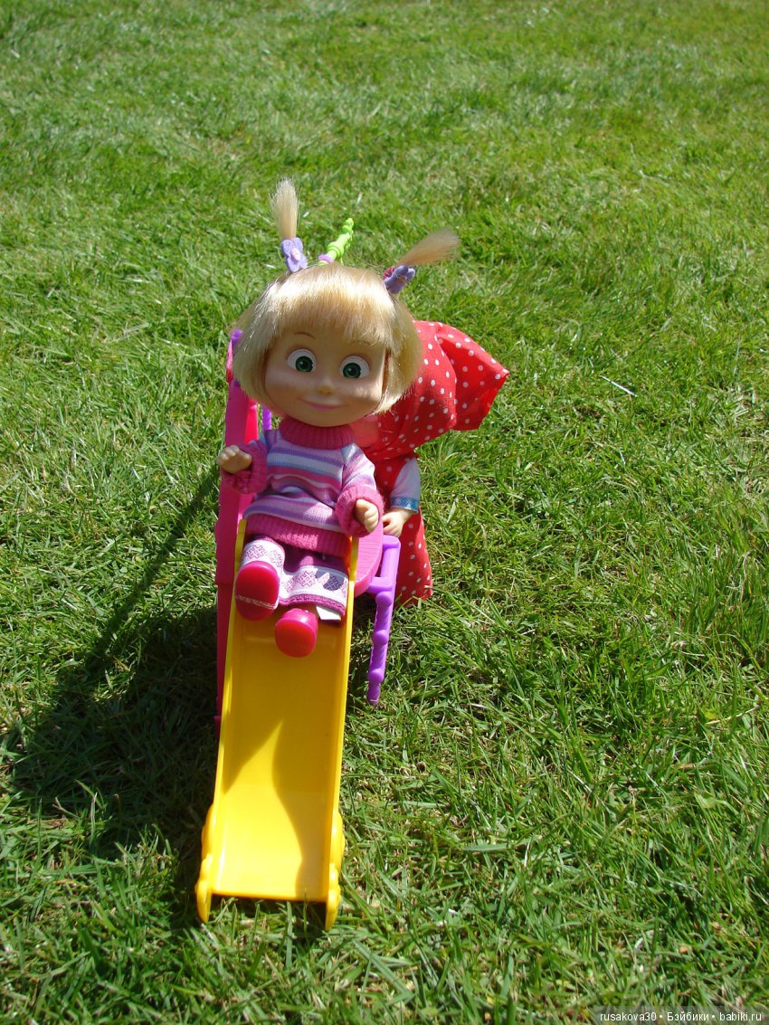 Машек много НЕ бывает — Куклы Маша и Медведь (Simba): Маша в кармашке