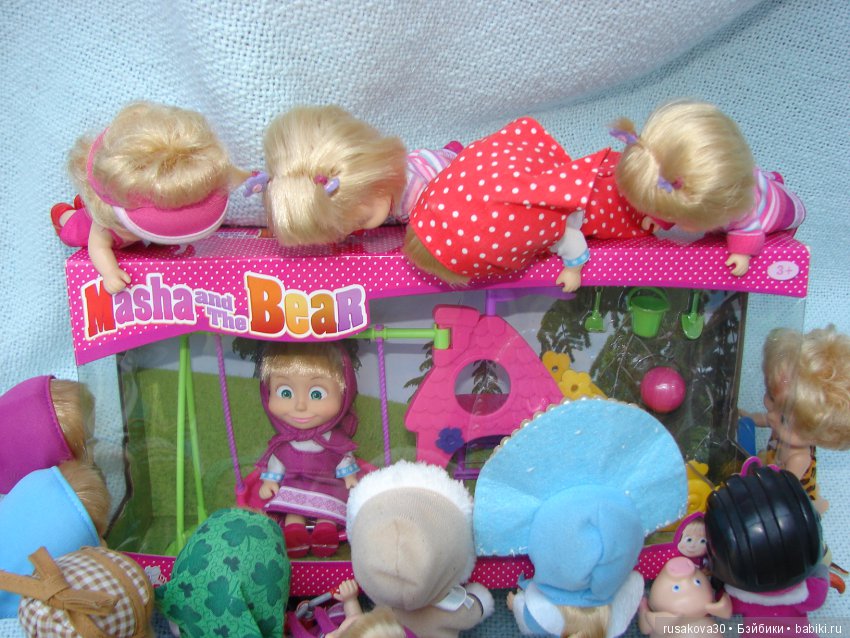 Машек много НЕ бывает — Куклы Маша и Медведь (Simba): Маша в кармашке (фото 9)