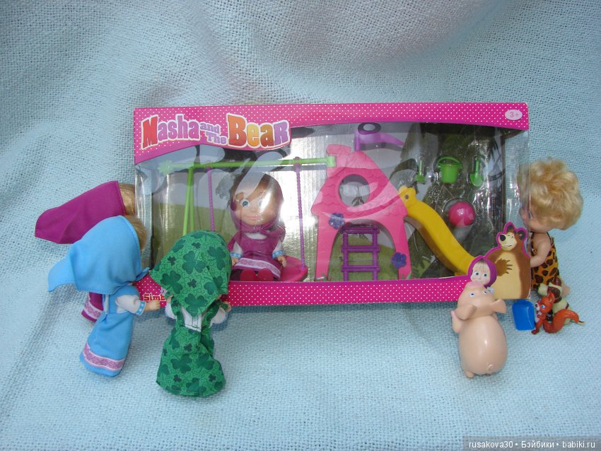 Машек много НЕ бывает — Куклы Маша и Медведь (Simba): Маша в кармашке (фото 8)