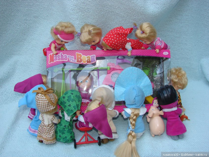 Машек много НЕ бывает — Куклы Маша и Медведь (Simba): Маша в кармашке (фото 10)