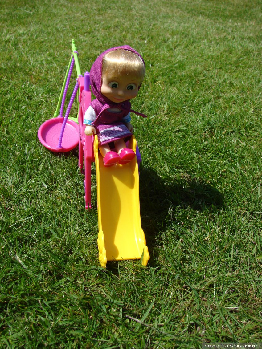 Машек много НЕ бывает — Куклы Маша и Медведь (Simba): Маша в кармашке