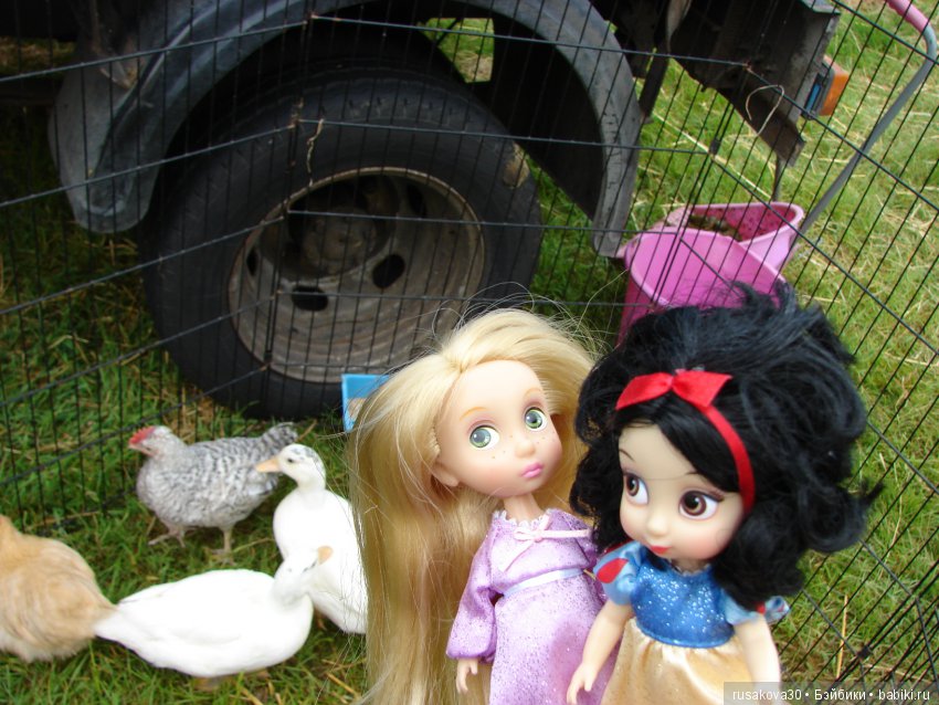 Принцесски на сельской ярмарке