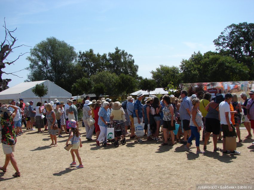 Цветочная ярмарка в королевском поместье